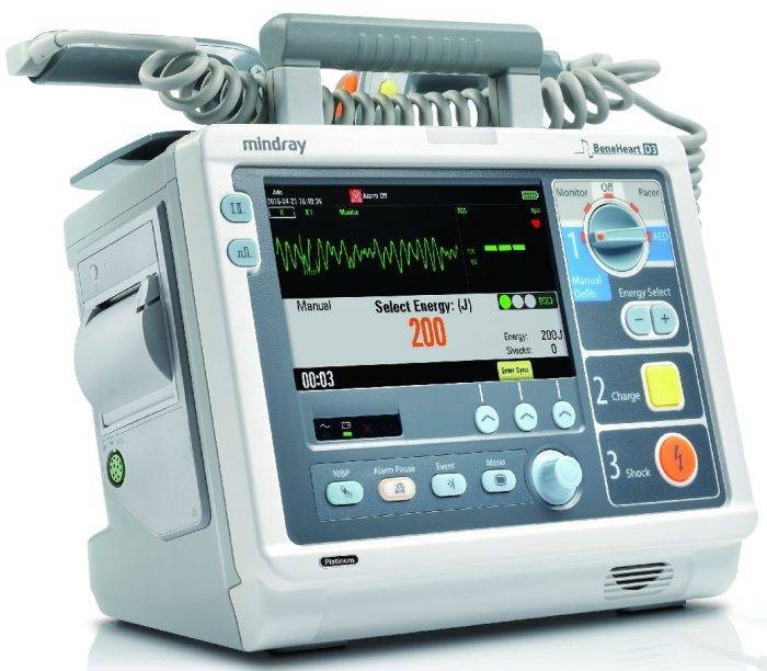 Mindray BeneHeart D3 Defibrillator