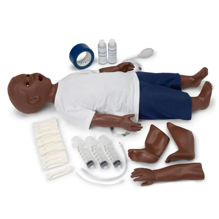 1-Year Multipurpose Patient Care and CPR Pediatric Simulator, Medium